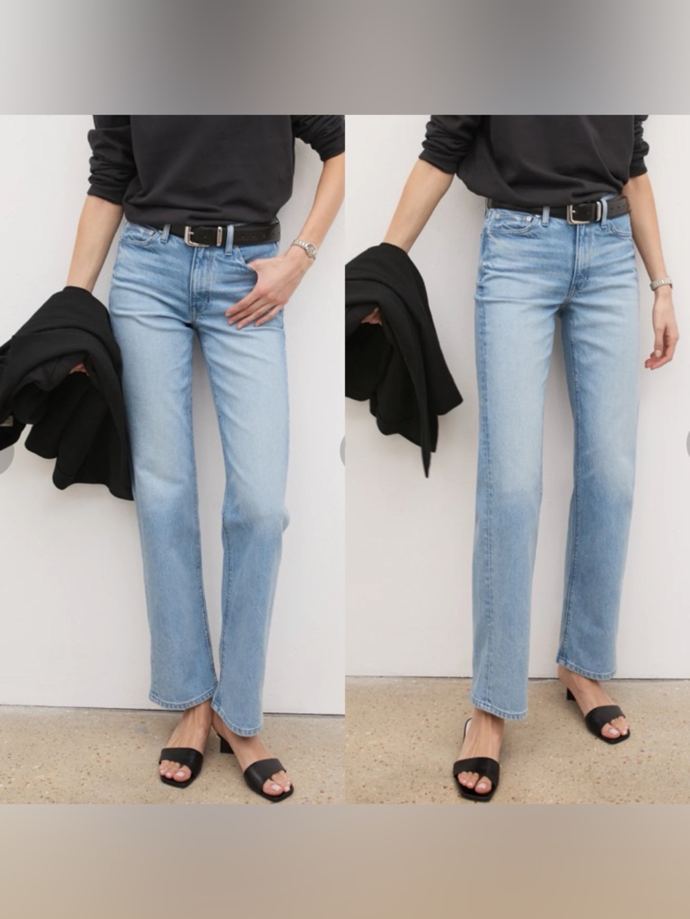 AYR The Roadie Straight Leg Jeans Blue Size 24 $245